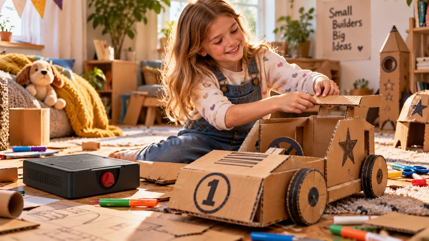 Customer photo review of cardboard cutter