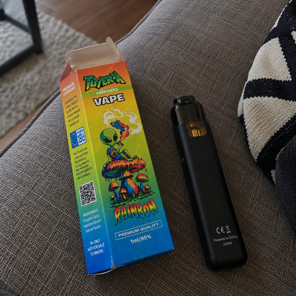 Customer photo review of Nano 10 Rainbow - 1ml
