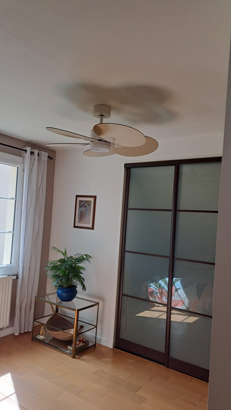 Customer photo review of Lotus | Ventilateur de plafond