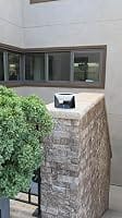 Customer photo review of RIRZ HALO | Modern Solar Outdoor Post Light