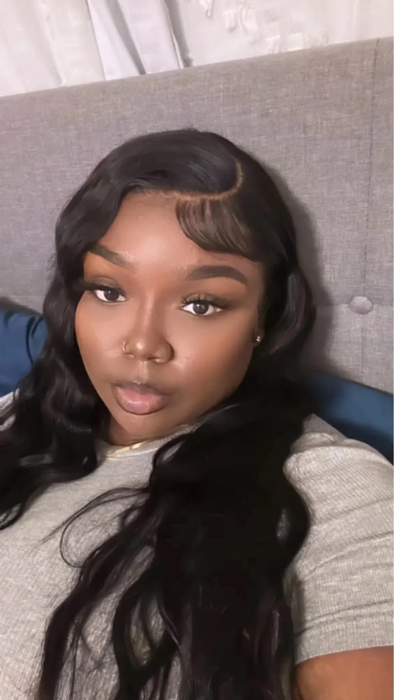 Customer photo review of Wave Goddess — Raw Peruvian 13x4/13x6 HD Lace Front Wig | Glueless, Wear & Go