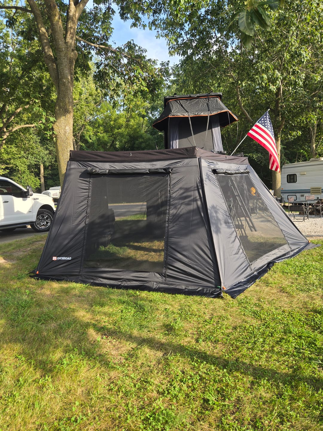 Customer photo review of OPENROAD 270 Awning Side Wall