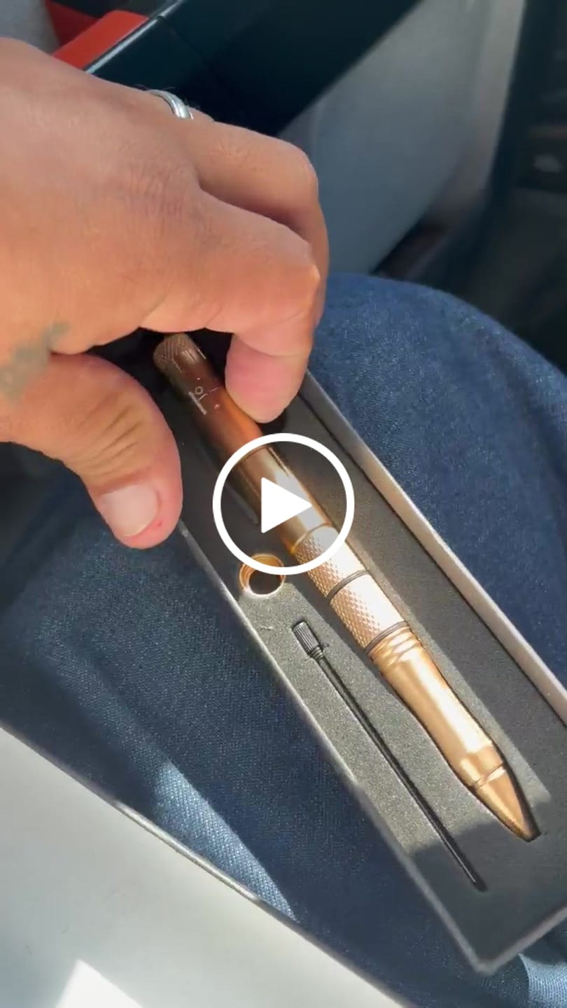 Customer video review of VT Tactical OTF Pen Knife - Automatic Hidden Blade