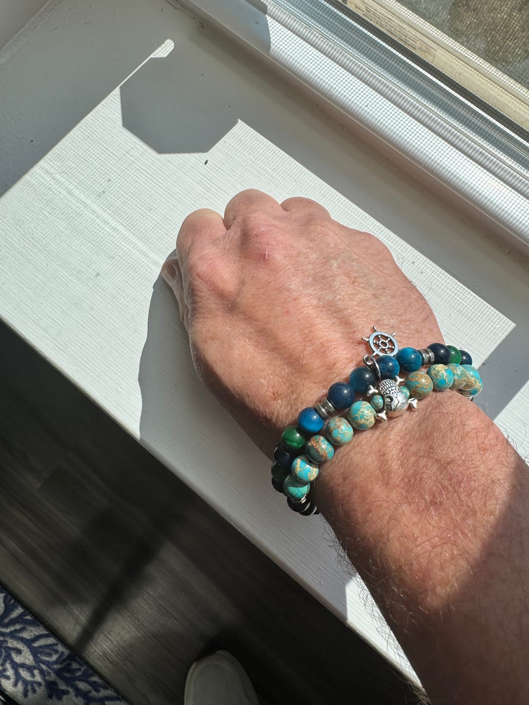 Customer photo review of BEADED – “A PIRATE LOOKS AT FORTY”