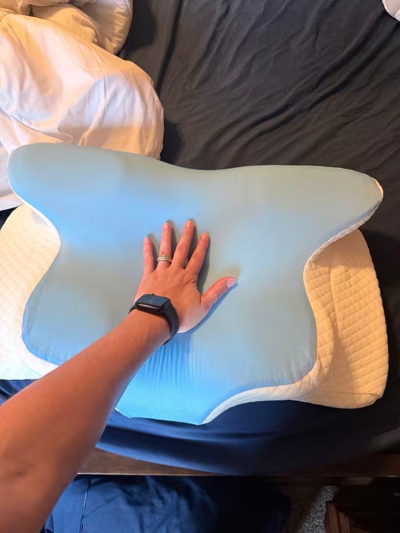 Customer photo review of Zavesleep - Contour Relief Pillow