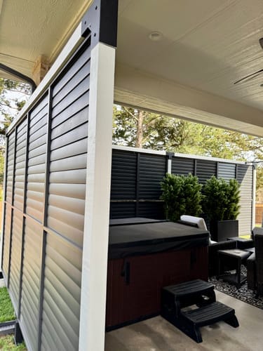 Customer photo review of FlexPatio POWER+ Gen 2 Motorized Pergola
