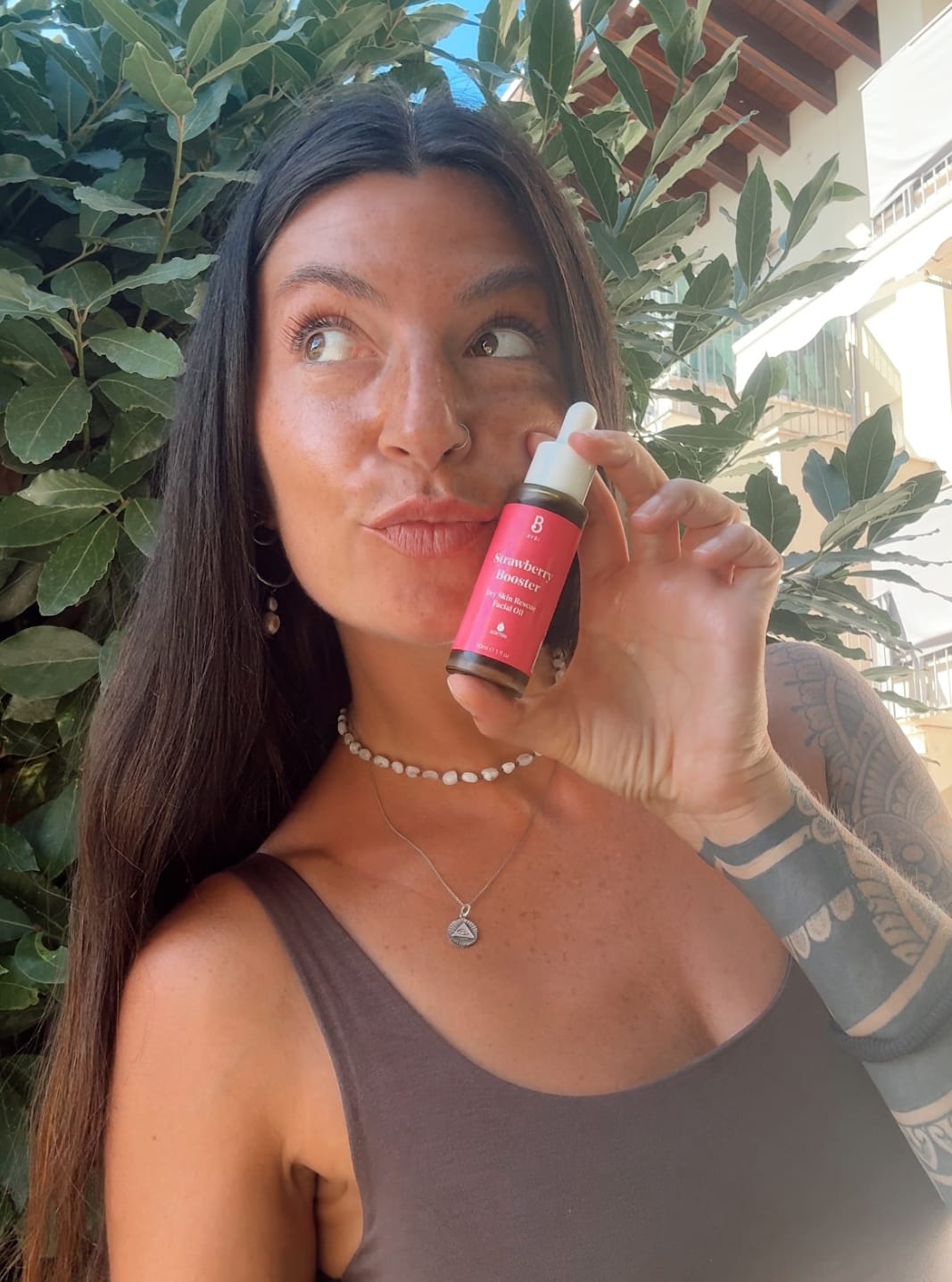 Customer photo review of Strawberry Booster