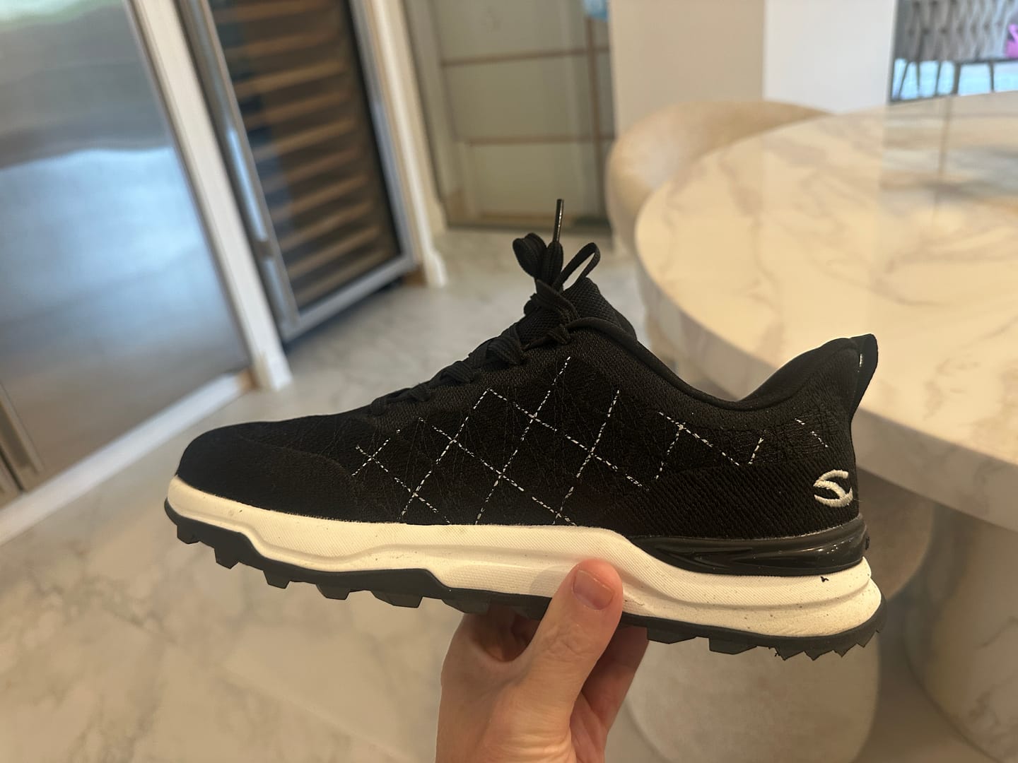 Customer photo review of Tor - Wide Toe Sneakers