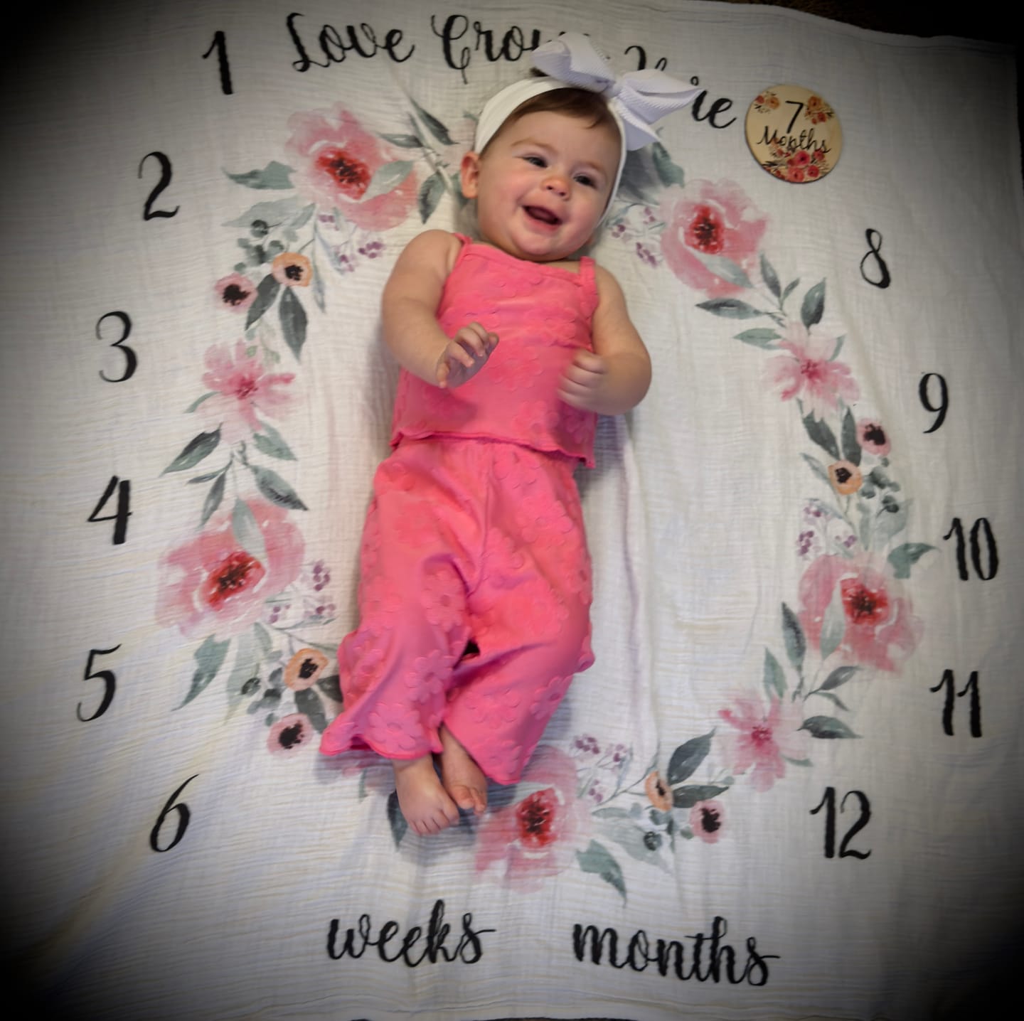 Customer photo review of Pant Set in Watermelon Sugar