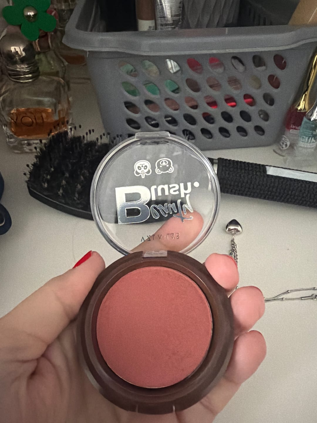 Customer photo review of Beauty Blush Compacto Red Mocha - Vizzela + La’s
