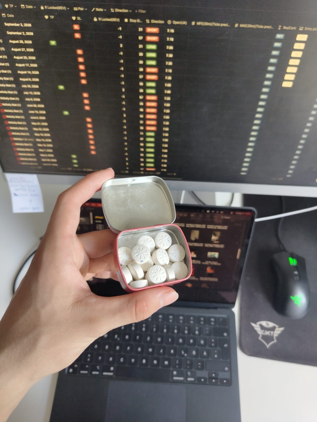 Customer photo review of Extra Strength Energy & Focus Mints