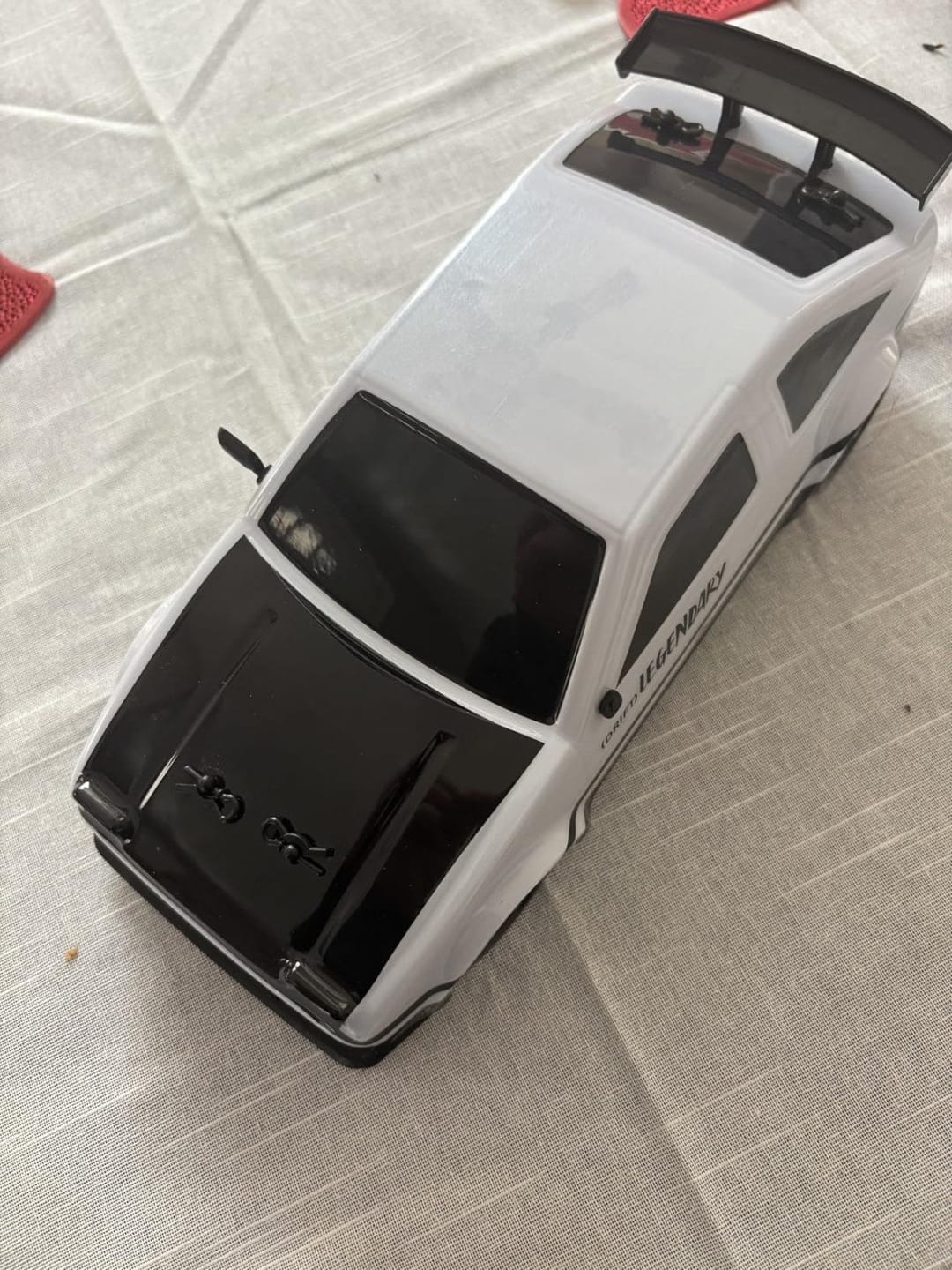 Customer photo review of RC Drift Auto mit Auspuff Ferngesteuertes Auto | 1:16 Maßstab Raucheffekt Wiederaufladbar Kinder