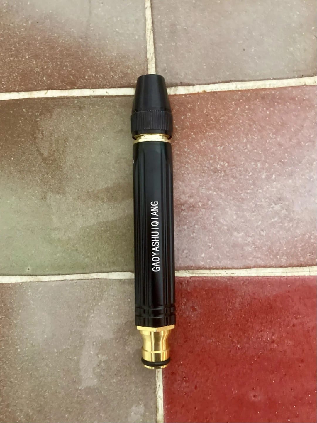 Customer photo review of Boquilla Para Manguera Ajustable | Limpieza y Riego
