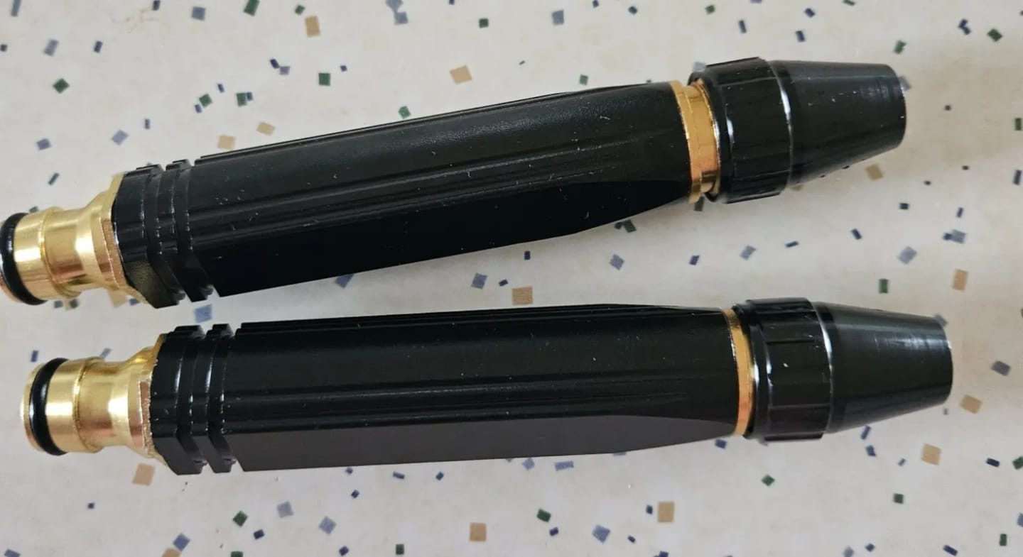 Customer photo review of Boquilla Para Manguera Ajustable | Limpieza y Riego