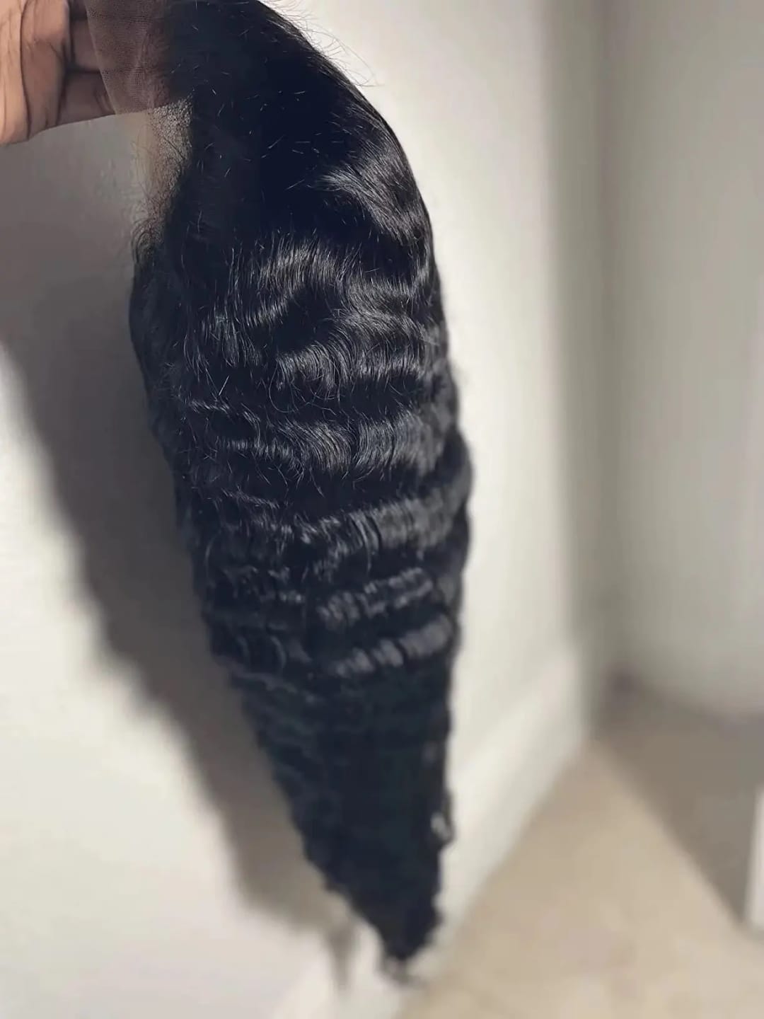 Customer photo review of Wave Goddess — Raw Peruvian 13x4/13x6 HD Lace Front Wig | Glueless, Wear & Go