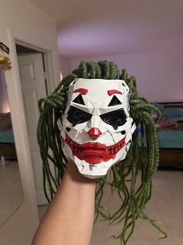 Customer photo review of HauntHQ™Joker Mask