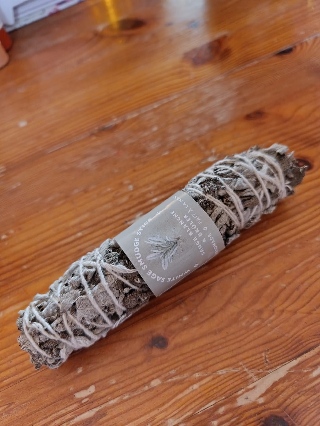 Customer photo review of Weißer Salbei Räucherbündel – 15 cm
