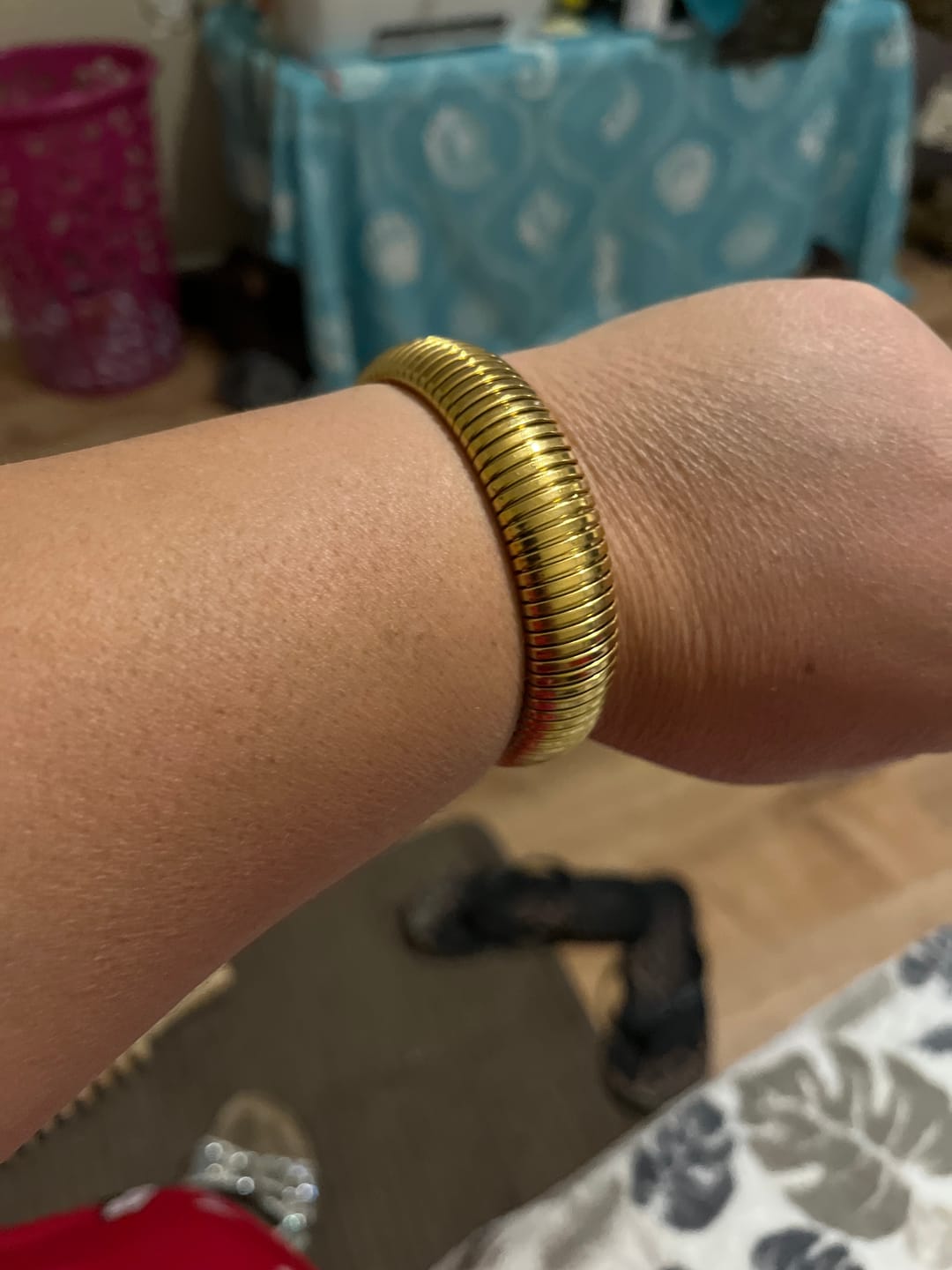 Customer photo review of Ibiza Chunky Bangle (Bundle)
