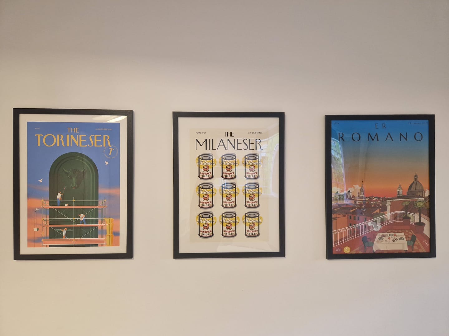 Customer photo review of POSTER N. 19 "Al calar del sole"