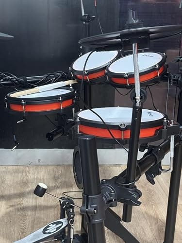 Customer photo review of Donner DED-200 PRO Electronic Drum Set with Independent Hi-Hat Stand