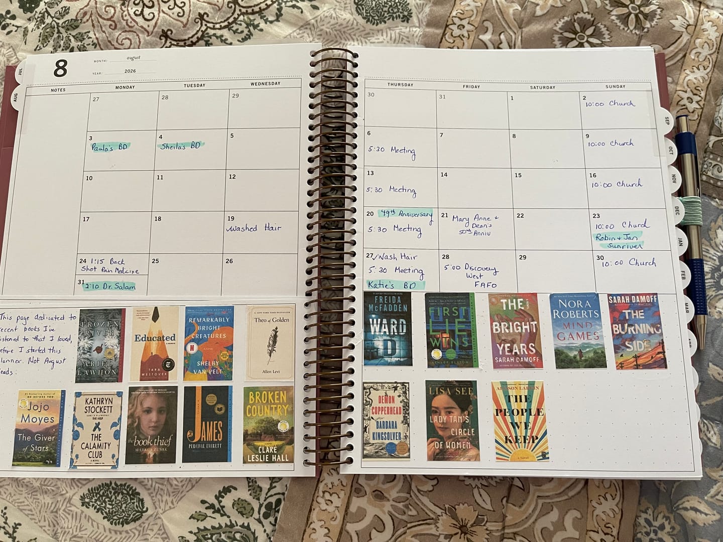 Customer photo review of Academic 2026–2027 | The Scout Planner | Fairyfold