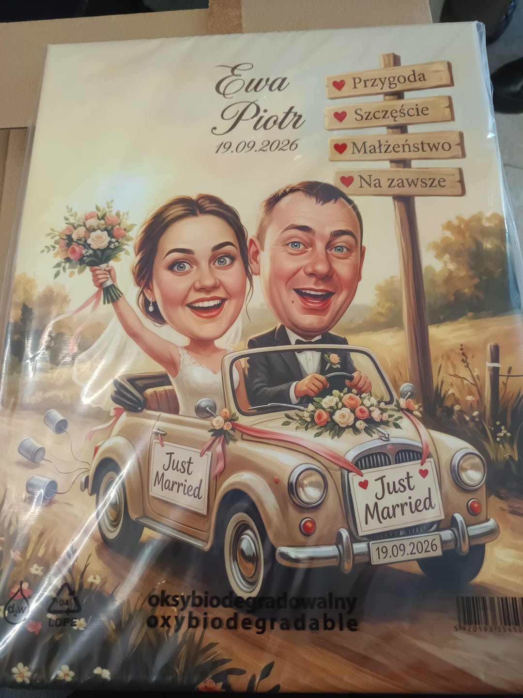 Customer photo review of Para Młoda #1 - Karykatura ze zdjęcia