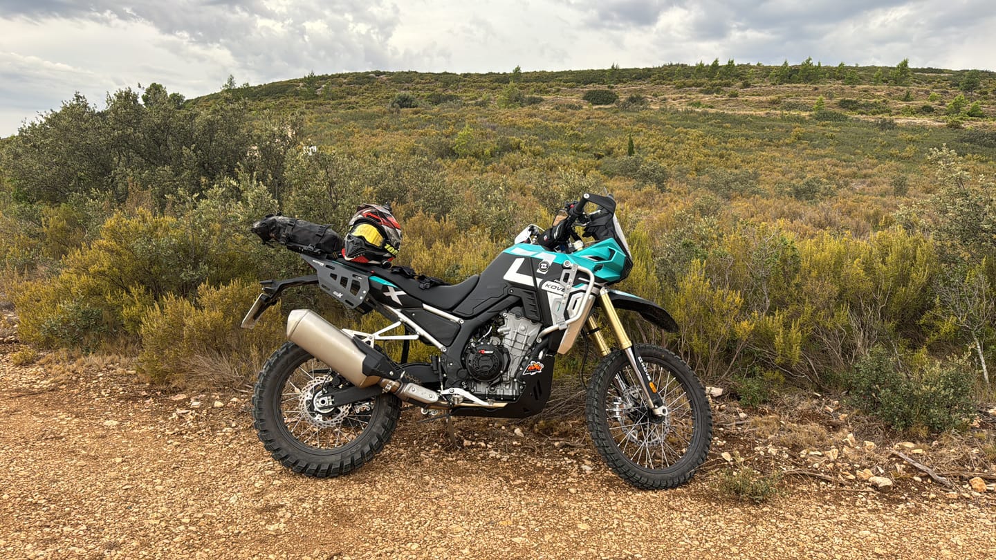 Customer photo review of Kove 800X/800X Rally Luggage Rack