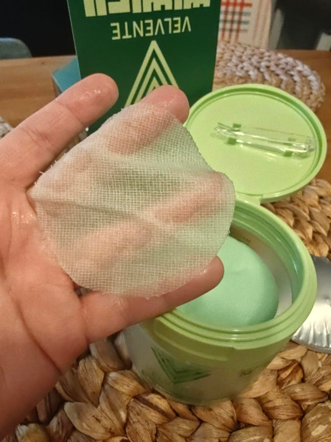Customer photo review of Toner Pads