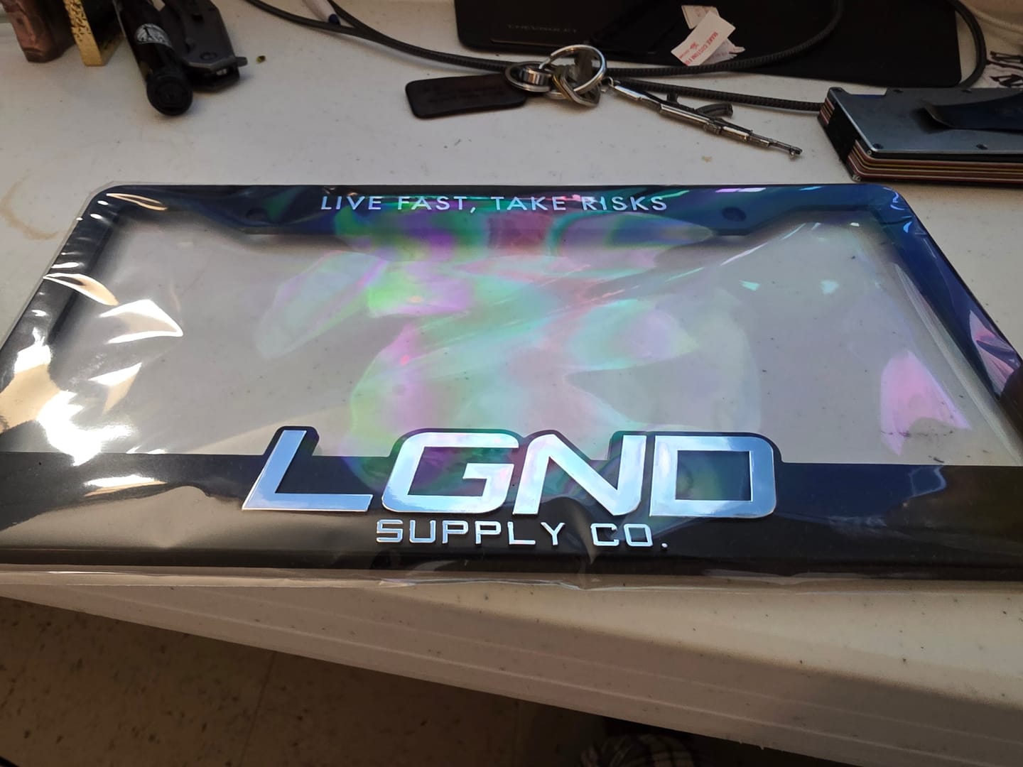 Customer photo review of License Plate Cover