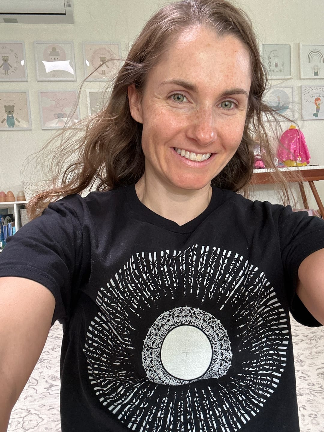 Customer photo review of Eucharist T-Shirt