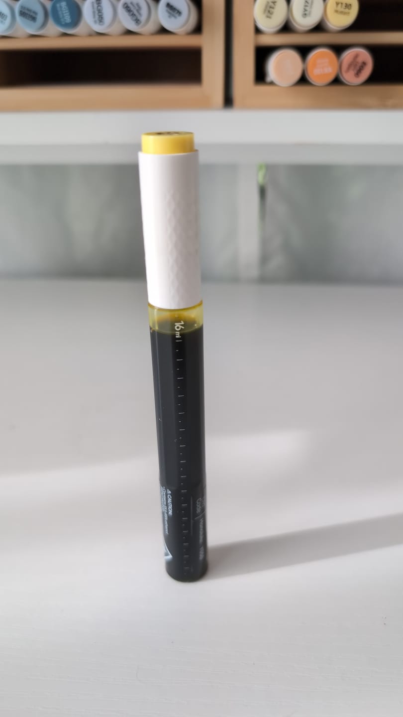 Customer photo review of Ohuhu Marker Ink Y09 / Y050 Refill for Alcohol marker