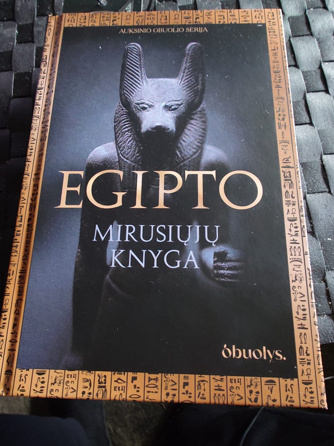 Customer photo review of Egipto mirusiųjų knyga: vieno svarbiausių dvasinių tekstų pasaulyje kolekcinis leidimas
