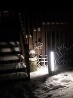 Customer photo review of RIRZ BEACON | 27.6" Modern Wired Outdoor Bollard Light