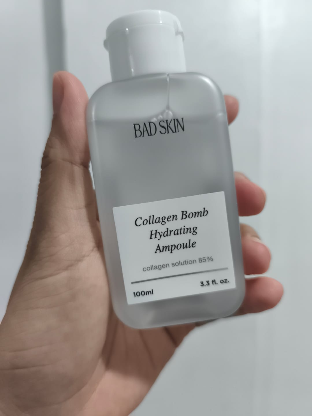 Customer photo review of Bad Skin™ Korean Collagen Bomb Hydrating Ampoule