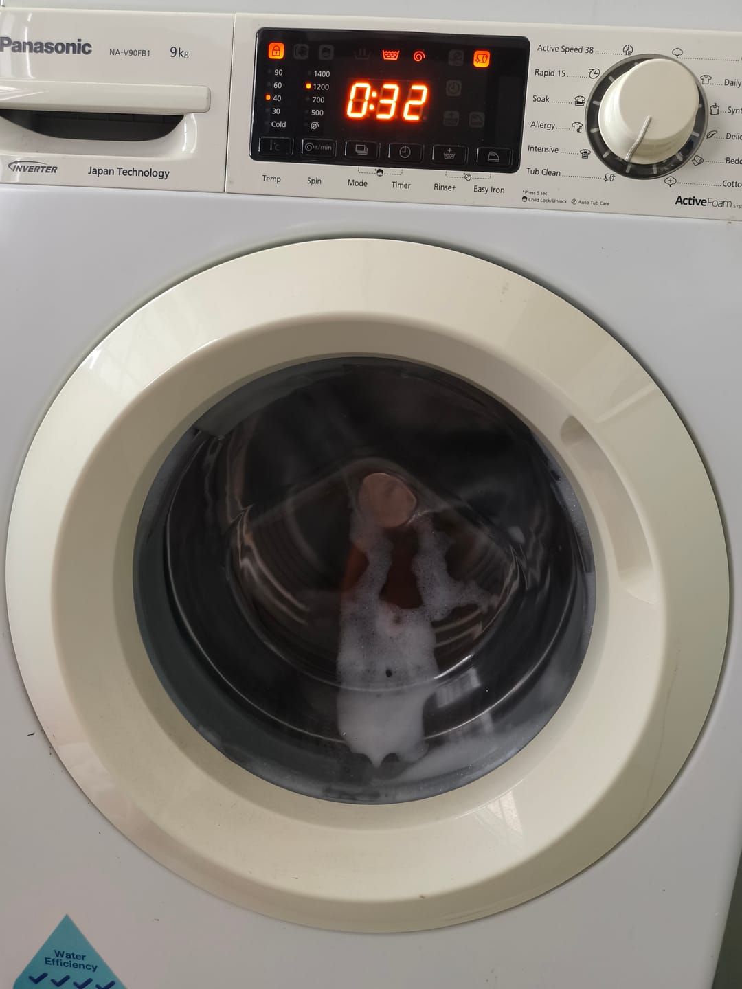 Customer photo review of Capsule Washer Cleaner | Washing Machine Cleaner