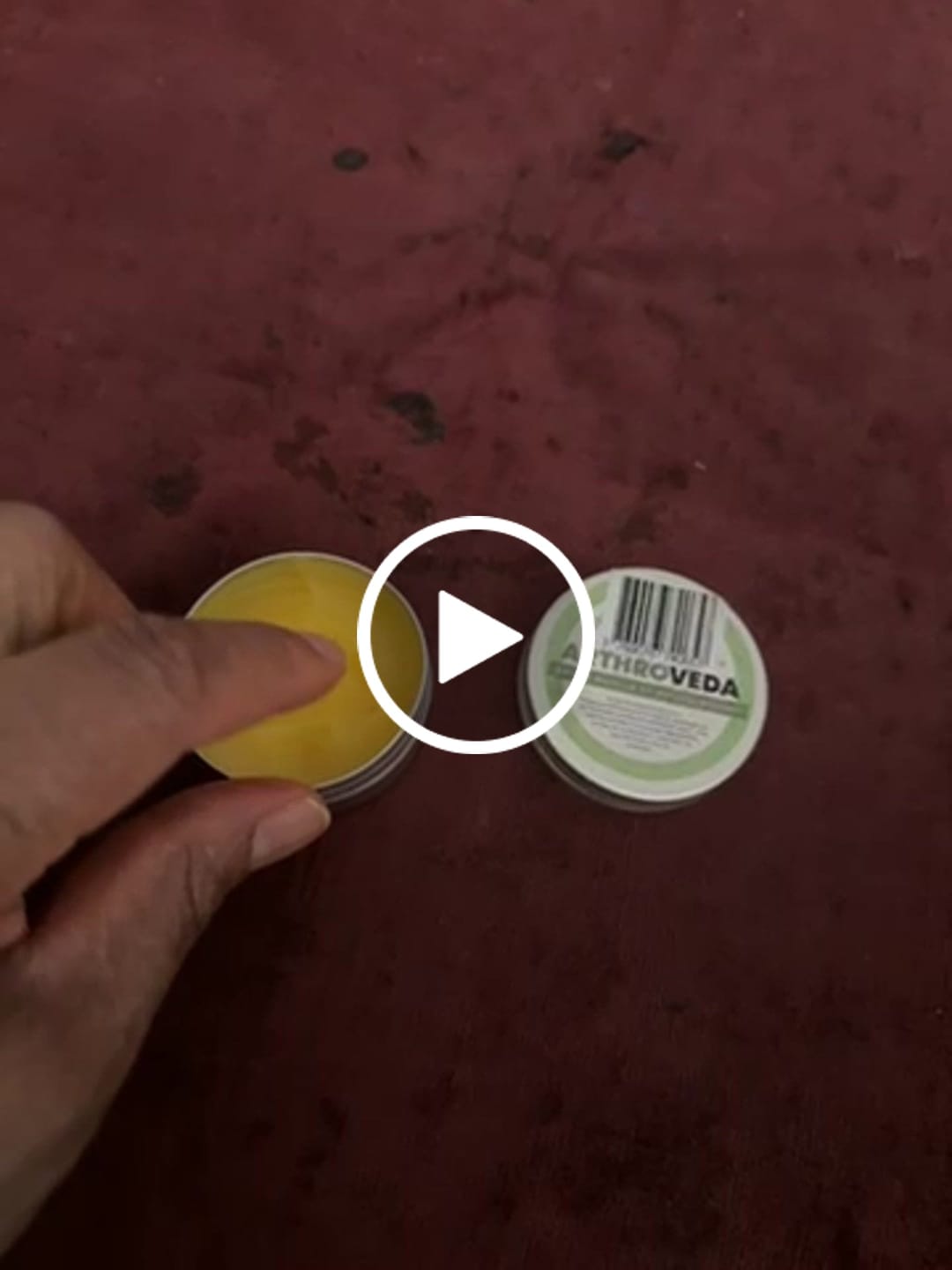 Customer video review of ARTHROVEDA | Baume de Massage : Confort Articulaire & Récupération Musculaire