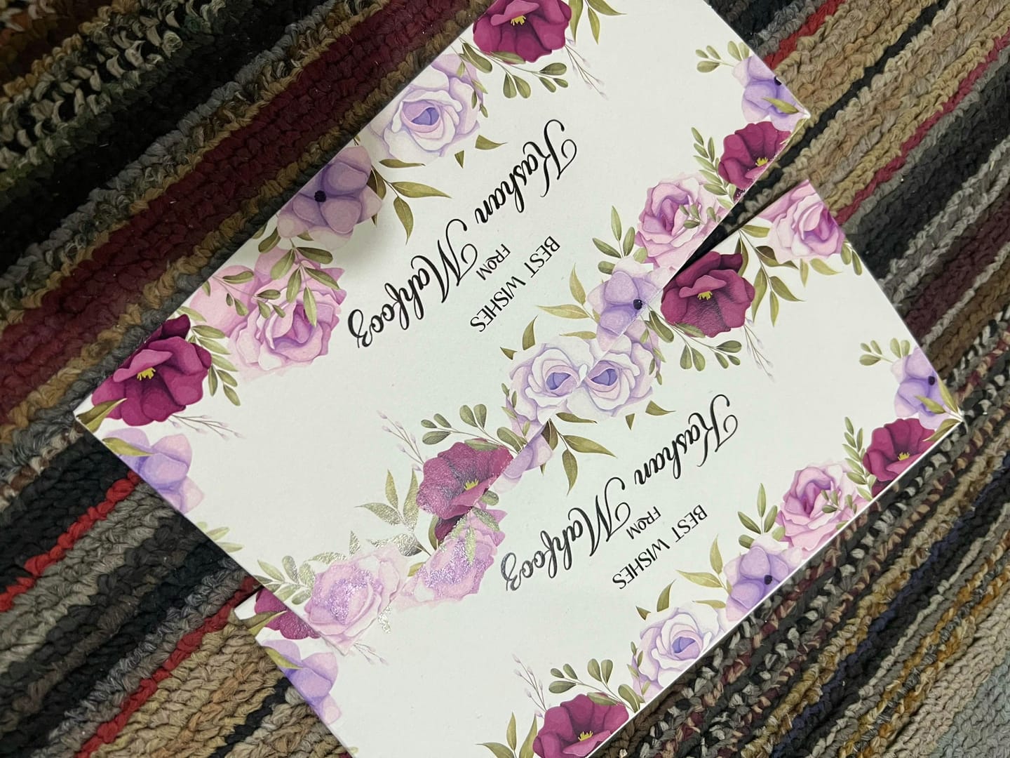 Customer photo review of Soft Elegant Envelope