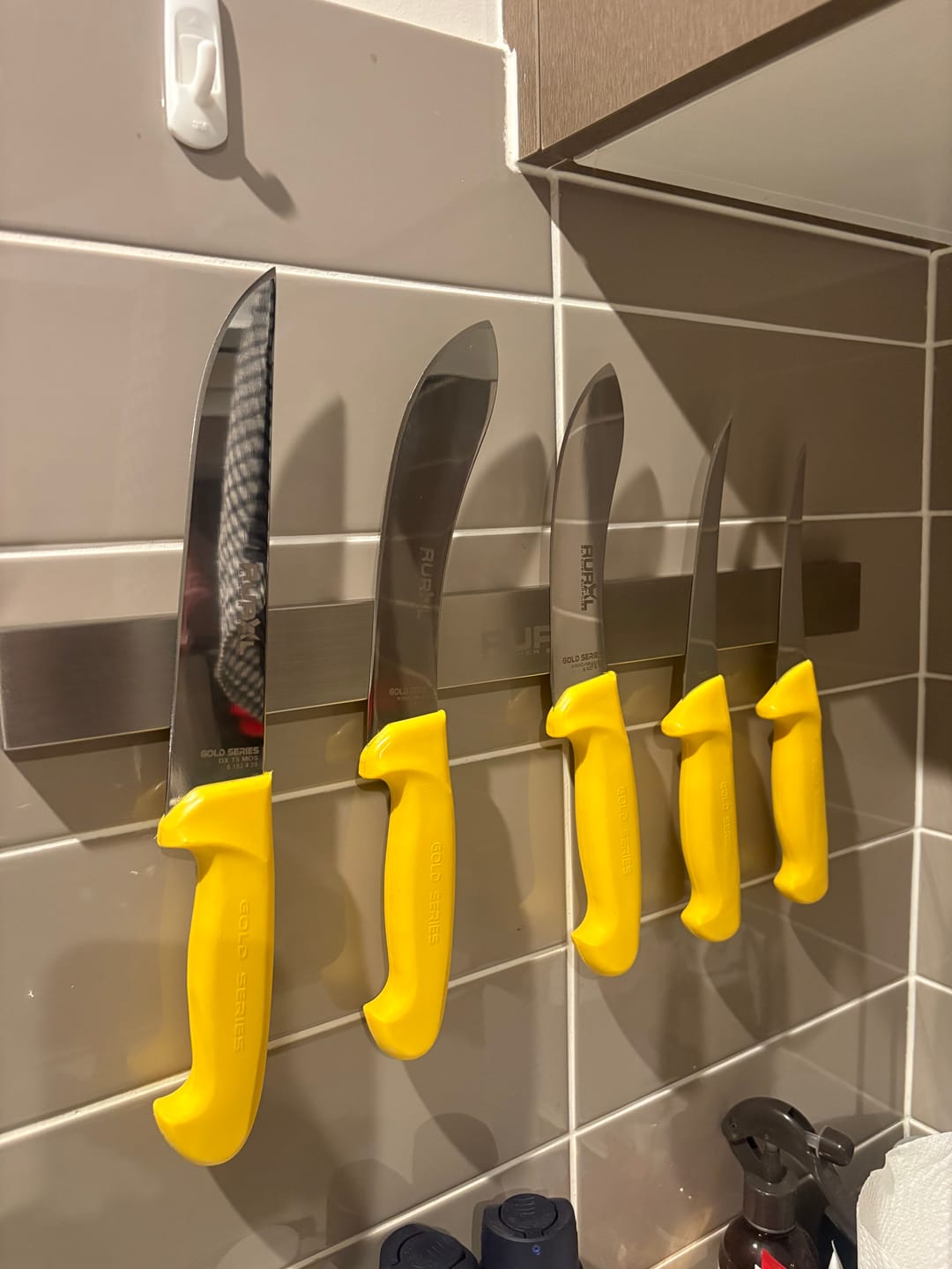 Customer photo review of 7PC Professional Butchers Knife Set