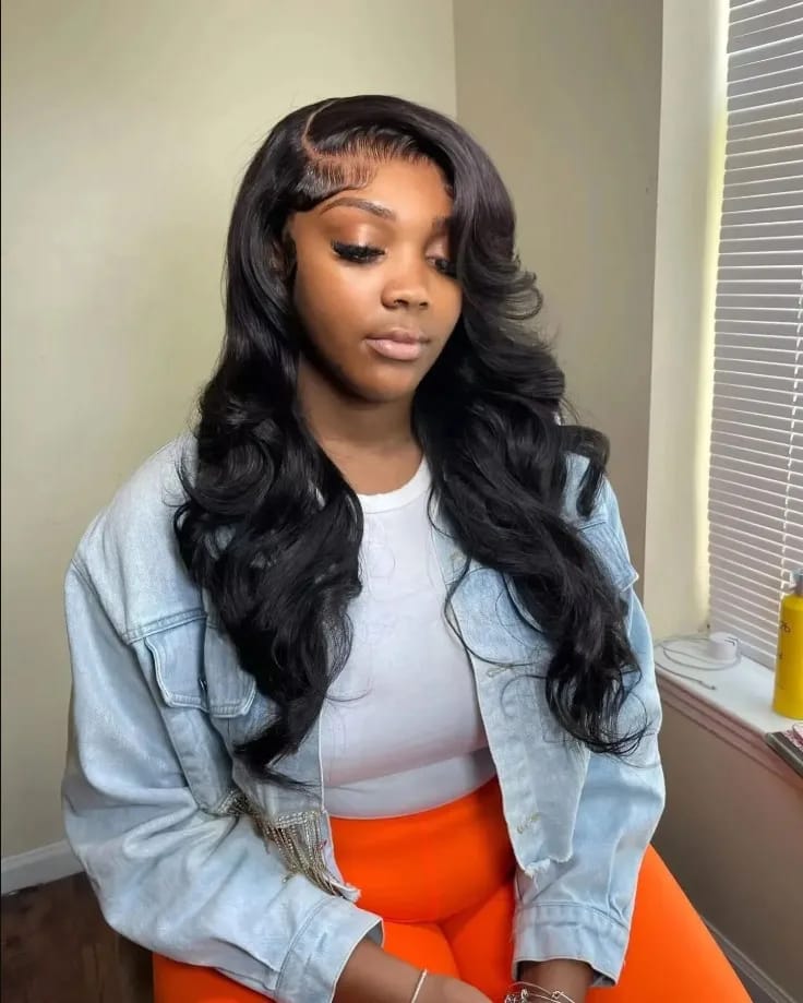 Customer photo review of Wave Goddess — Raw Peruvian 13x4/13x6 HD Lace Front Wig | Glueless, Wear & Go