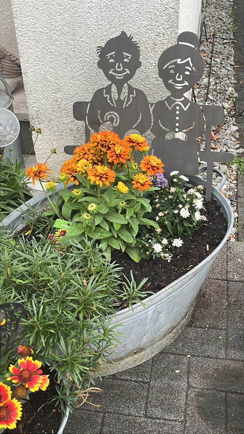 Customer photo review of Gartenstecker Oma & Opa