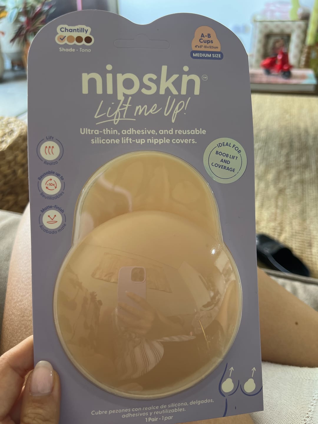 Customer photo review of Copas Adhesivas en Silicona Para Levantar busto, Lift Me Up - Nipskin®
