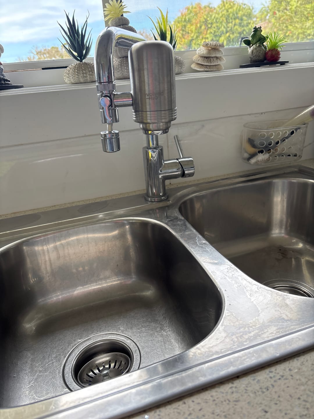 Customer photo review of Evolved H2O™ Advanced Tap Filter