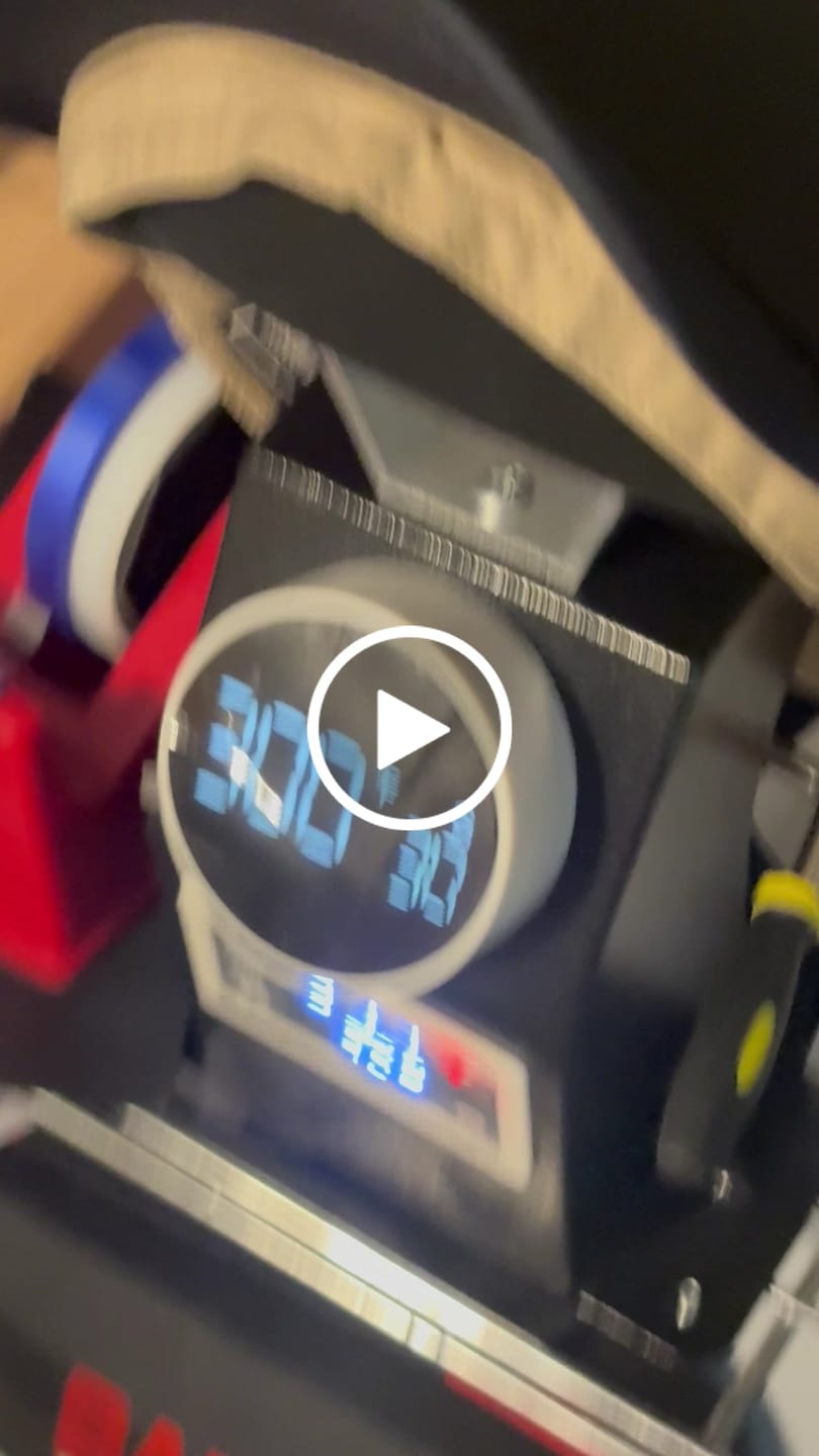 Customer video review of DuoForge Automatic Dual-Heat platen Cap Heat Press