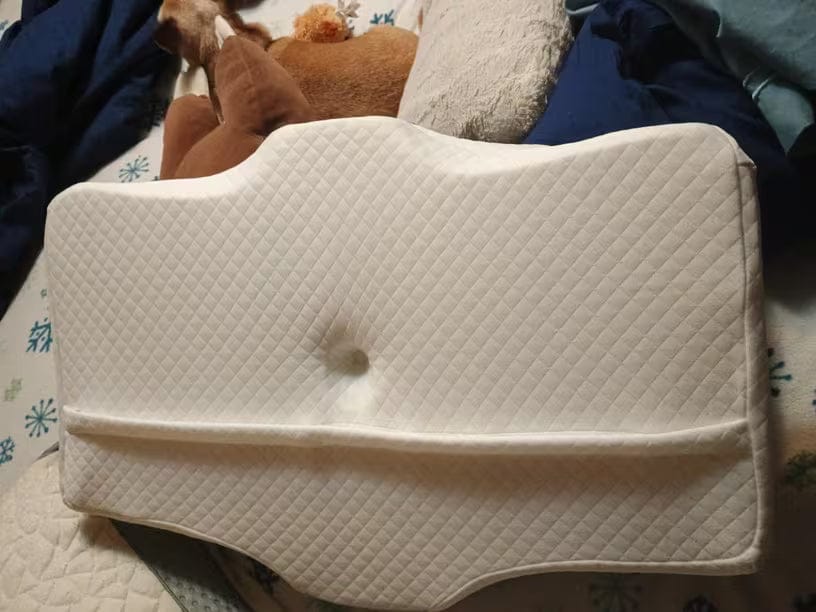 Customer photo review of Zavesleep - Contour Relief Pillow