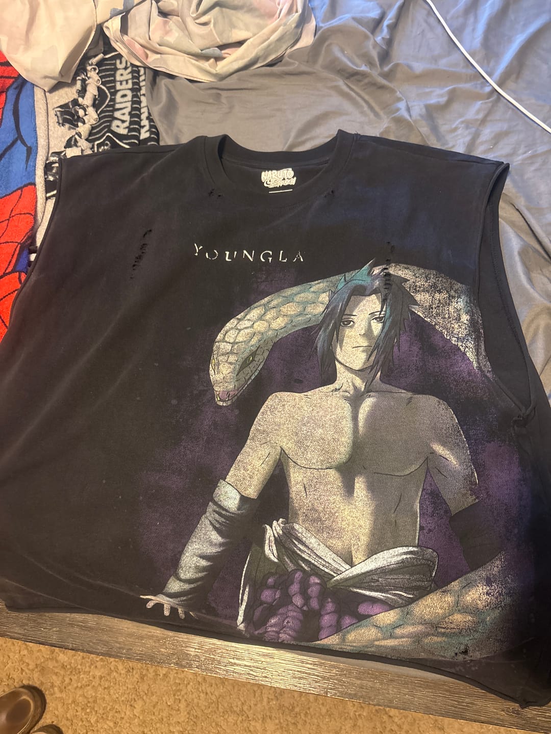 Customer photo review of 3055 - Naruto Cut-Offs