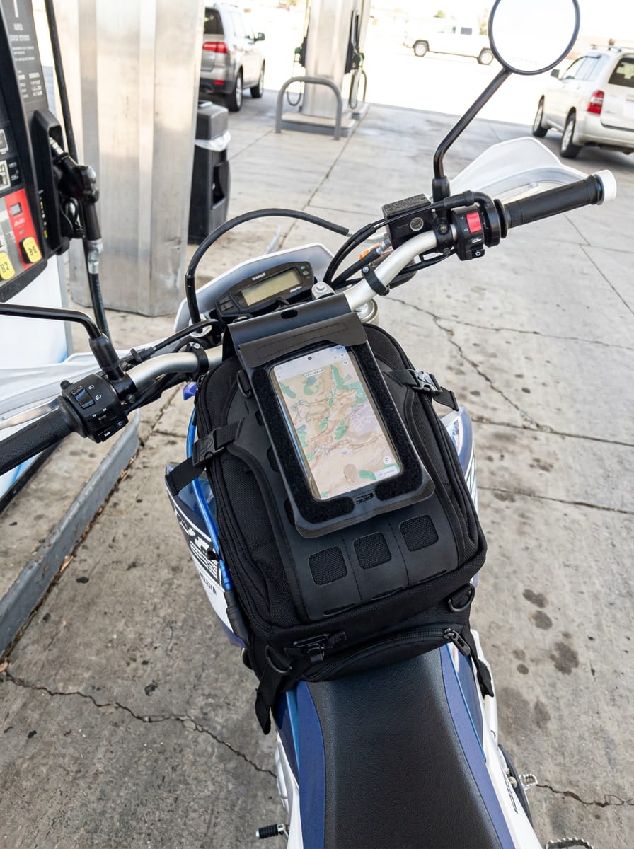 Customer photo review of Viking Odyssey Adventure Touring Cell Phone Holster