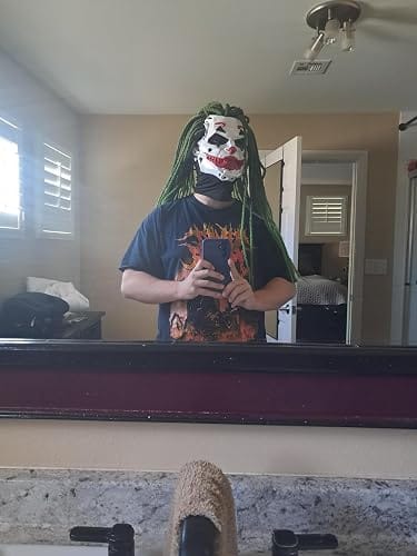 Customer photo review of HauntHQ™Joker Mask