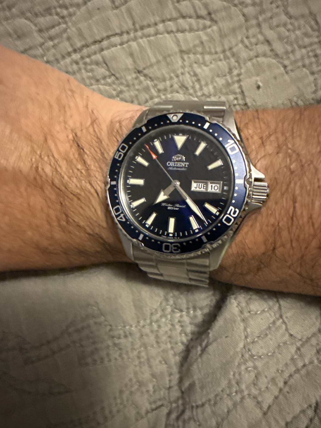 Customer photo review of Reloj Orient Automatic RA-AA0002L Kamasu Diver Sapphire 41,8 mm