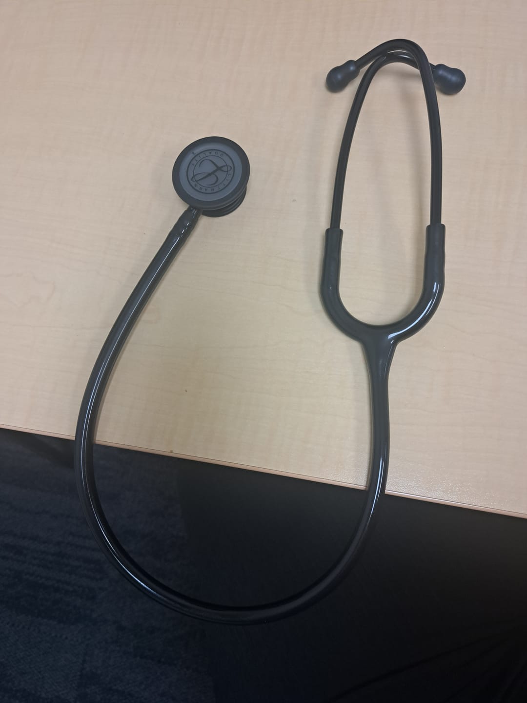Customer photo review of Littmann Classic III Stethoscope: All Black 5803