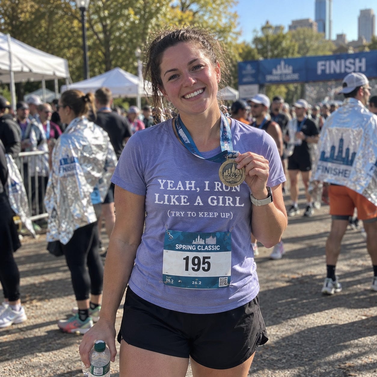 Customer photo review of Run Like a Girl